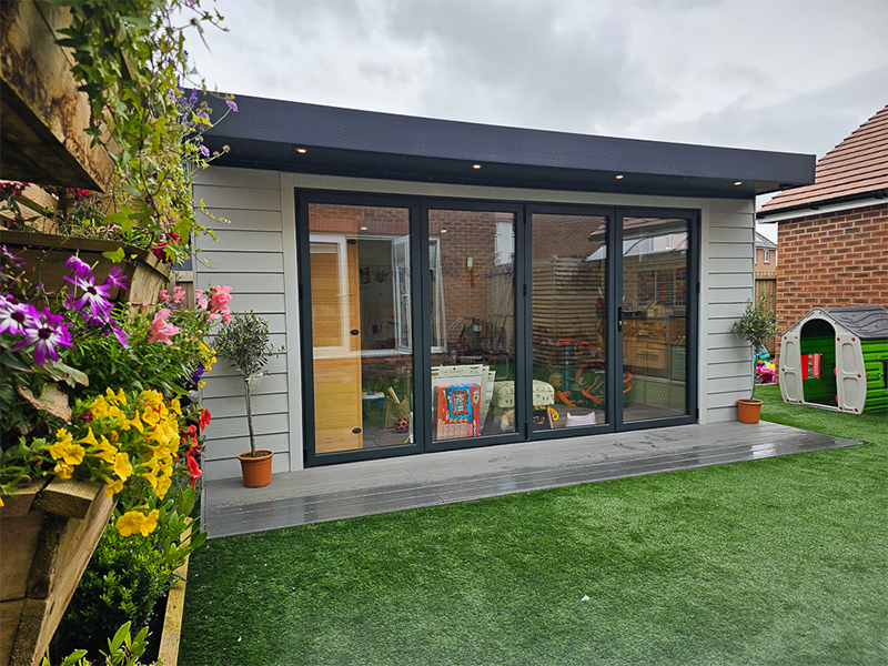 Explore Cosy Garden Rooms bespoke, low maintenance garden office designs